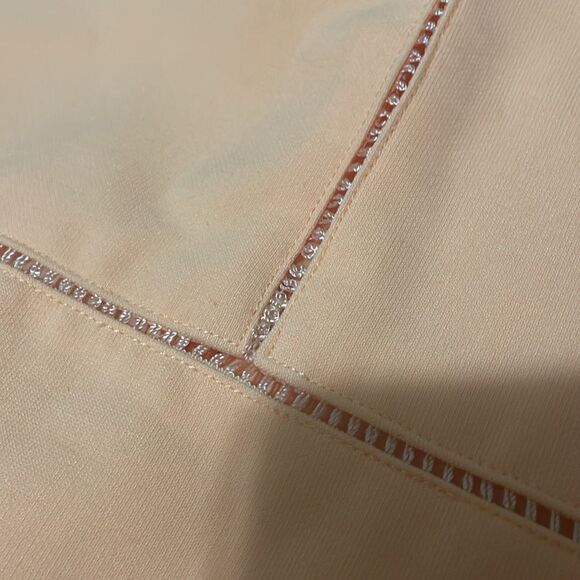 Elizabeth & James - Light Orange Sleeveless Racerback Sheath Mini Dress Sz 10 - Picture 6 of 10